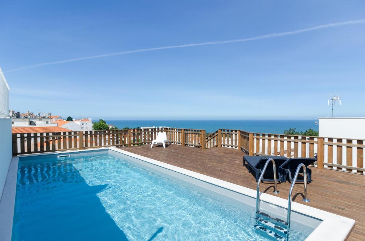 Terracos Do Mar - Rooftop Pool With Sea View ナザレ エクステリア 写真