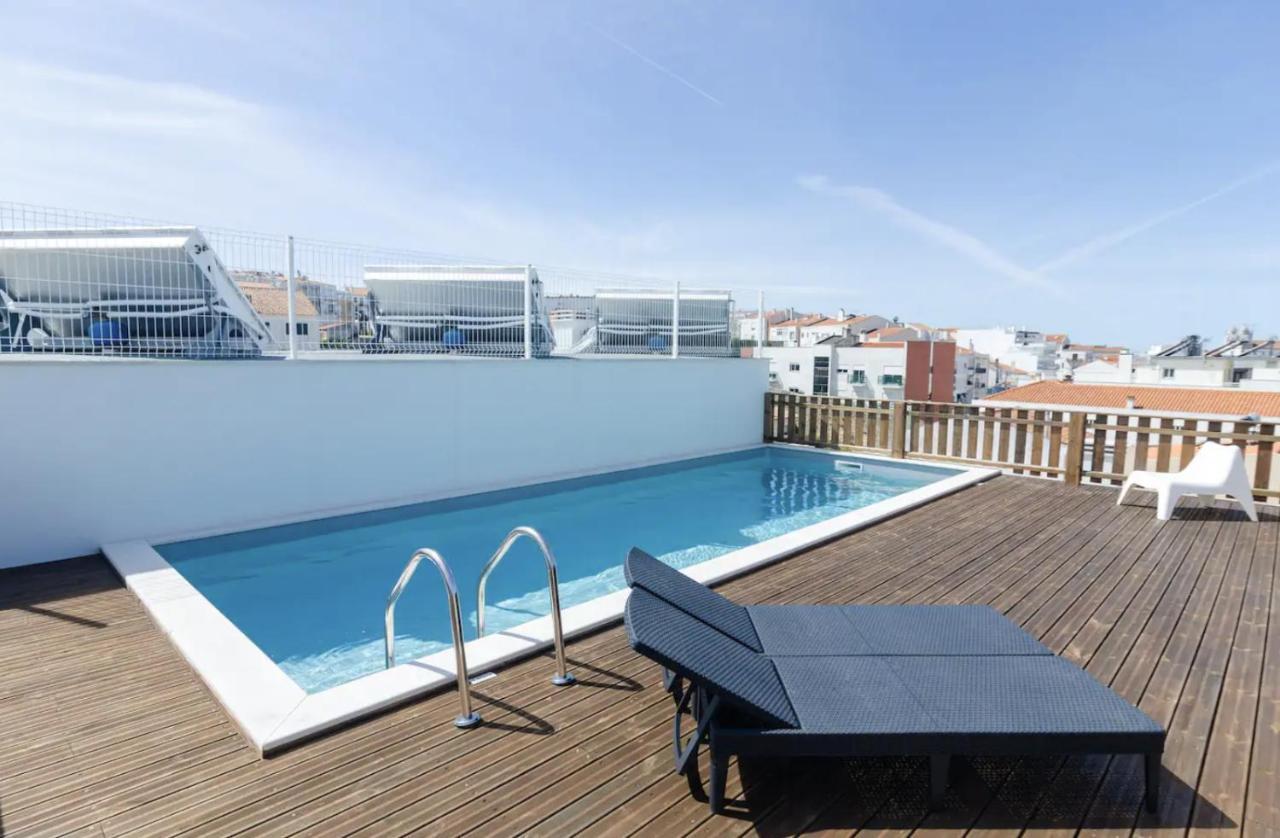 Terracos Do Mar - Rooftop Pool With Sea View ナザレ エクステリア 写真